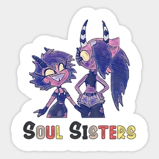 Helluva Boss Hot Sallie May And Cute Millie Sticker